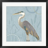By the Shore III Framed Print