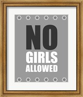 No Girls Allowed - Metal Fine Art Print