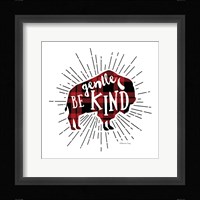 Be Gentle Buffalo Framed Print