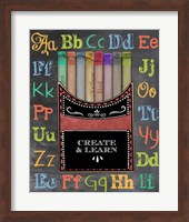 Crayons Fine Art Print