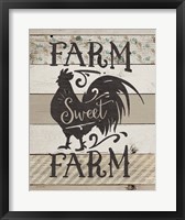 Farm Sweet Farm Framed Print