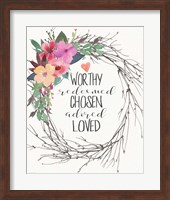 Adored Loved Fine Art Print