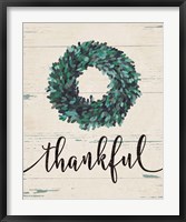 Thankful Wreath Fine Art Print