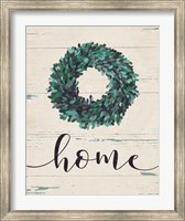 Home Wreath (vertical) Fine Art Print
