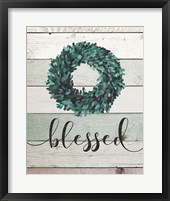 Blessed Wreath II Framed Print
