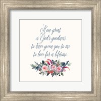 How Great is God's Goodness Fine Art Print