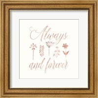 Always and Forever Floral Fine Art Print
