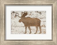 Moose in Reverse Fine Art Print