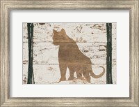 Cougar in Reverse Fine Art Print