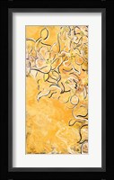 Floral Panel III Framed Print