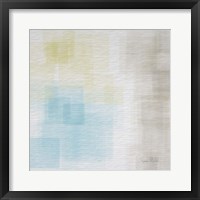 White Abstract II Framed Print