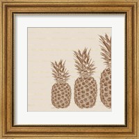 Pineapples - Right Three Fine Art Print