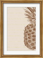 Right Side Pineapple Fine Art Print