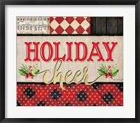 Holiday Cheer Plaid Fine Art Print