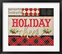 Holiday Cheer Plaid Fine Art Print