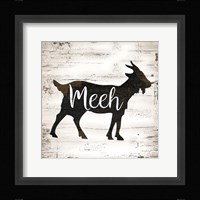 Farmhouse Goat Fine Art Print