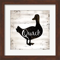 Farmhouse Duck Fine Art Print