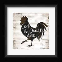 Farmhouse Rooster Fine Art Print