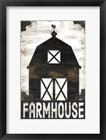 Farmhouse Barn Framed Print