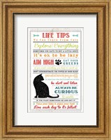Life Tips - Cats Fine Art Print