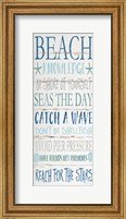 Beach Knowledge Fine Art Print
