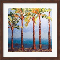Through the Palms Fine Art Print