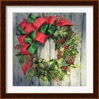 Holiday Wreath Fine Art Print