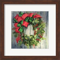 Holiday Wreath Fine Art Print