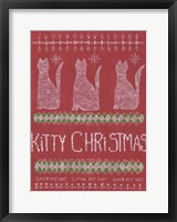 Kitty Christmas Fine Art Print