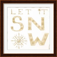 Let It Snow Fine Art Print