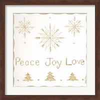 Peace, Joy, Love Fine Art Print