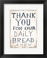 Daily Bread Fine Art Print