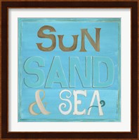 Sun, Sand & Sea Fine Art Print