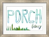 Porch Living Fine Art Print