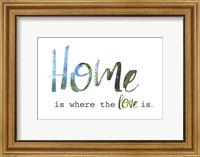Home is Where the Love Is Fine Art Print