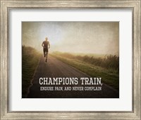 Champions Train Man Color Fine Art Print