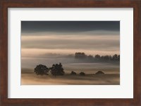 Dense Fog Over The Moos Fine Art Print