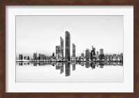 Abu Dhabi Urban Reflection Fine Art Print