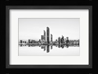 Abu Dhabi Urban Reflection Fine Art Print