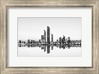 Abu Dhabi Urban Reflection Fine Art Print