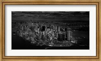 Manhattan - Bird's Eye View Fine Art Print