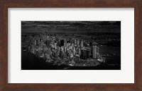 Manhattan - Bird's Eye View Fine Art Print