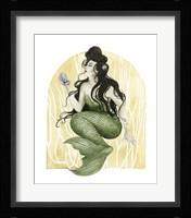Deco Mermaid I Framed Print