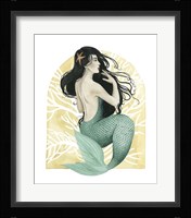 Deco Mermaid II Framed Print