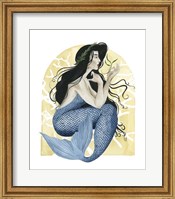 Deco Mermaid IV Fine Art Print