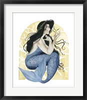 Deco Mermaid IV Fine Art Print