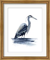 Azure Heron II Fine Art Print