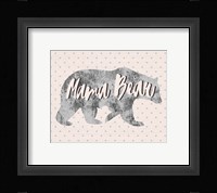 Mama Bear Silhouette Fine Art Print