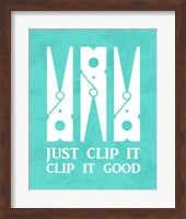 Just Clip It Fine Art Print