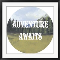 Adventure Typography III Fine Art Print